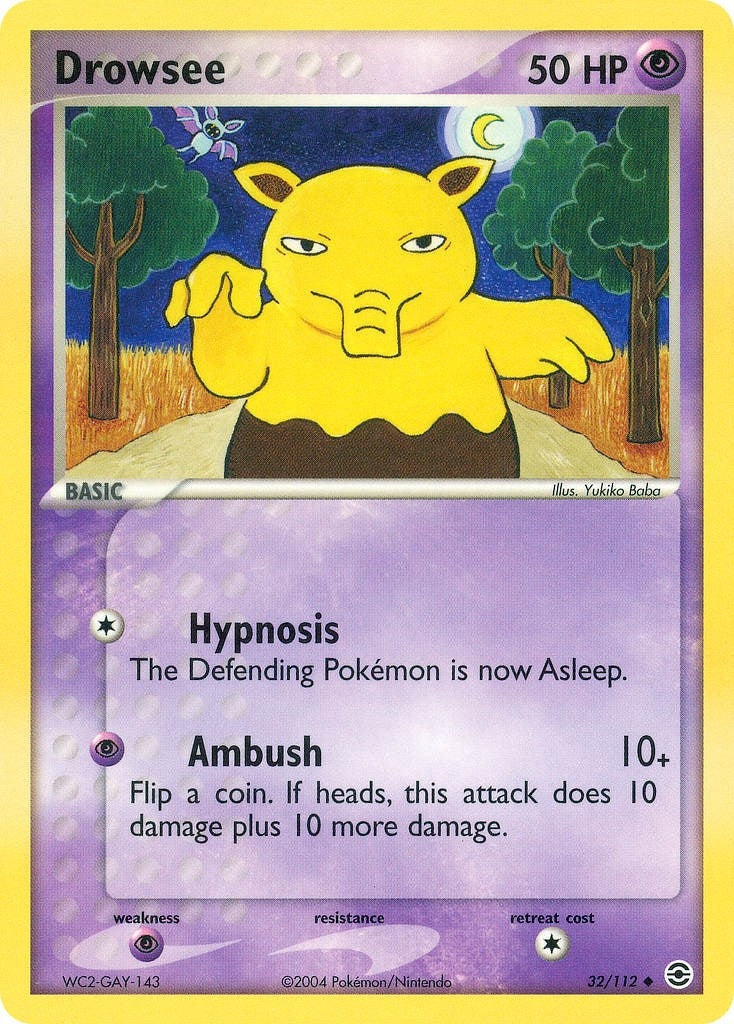 Image for Drowsee (FireRed & LeafGreen) (32/112) - Pokemon