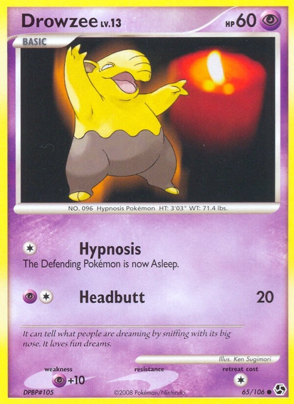 Image for Drowzee (Great Encounters) (65/106) - Pokemon