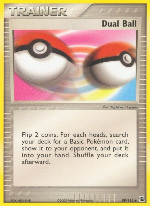 Image for Dual Ball (Delta Species) (89/113) - Pokemon