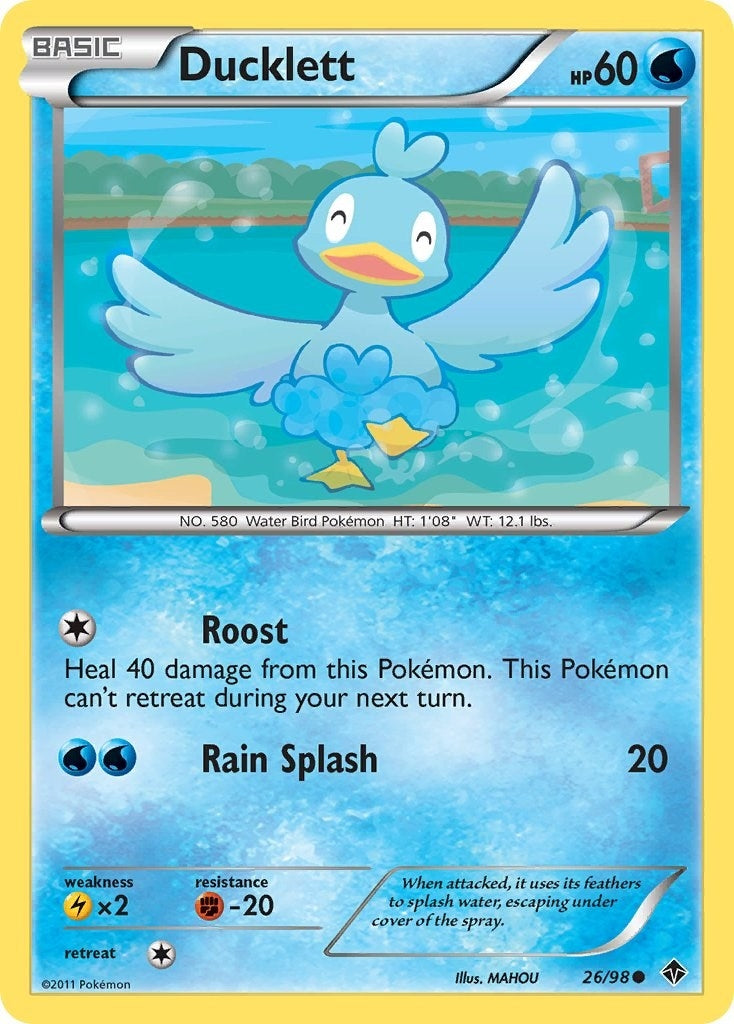 Image for Ducklett (Emerging Powers) (26/98) - Pokemon