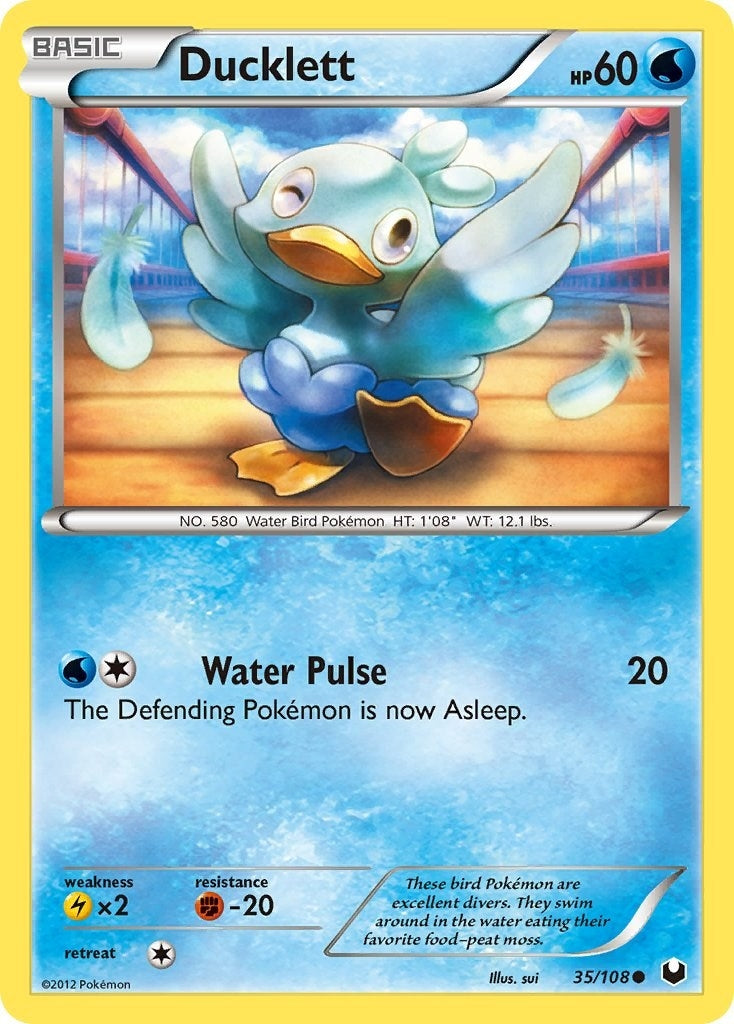 Image for Ducklett (Dark Explorers) (35/108) - Pokemon