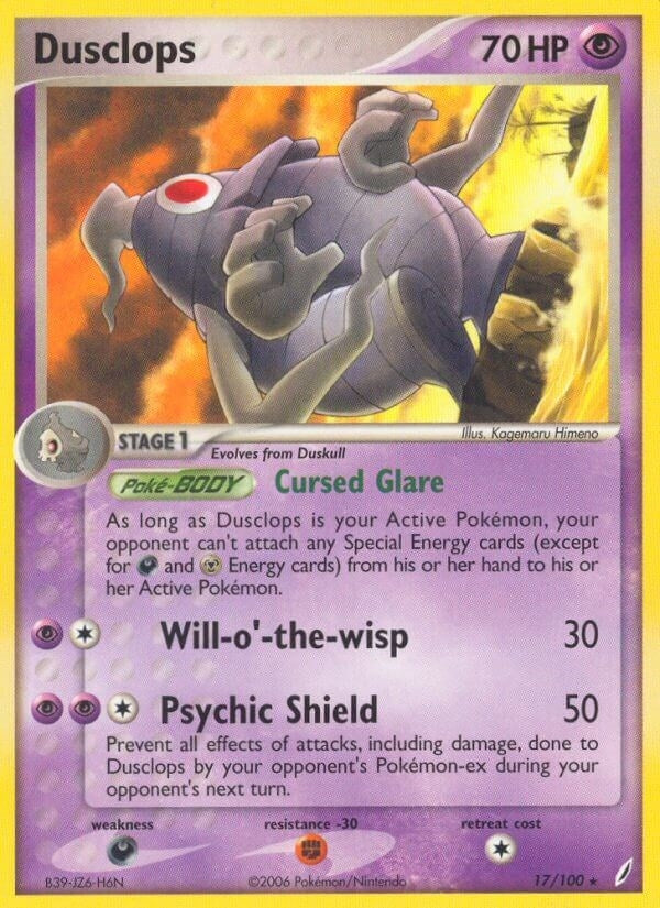 Image for Dusclops (Crystal Guardians) (17/100) - Pokemon