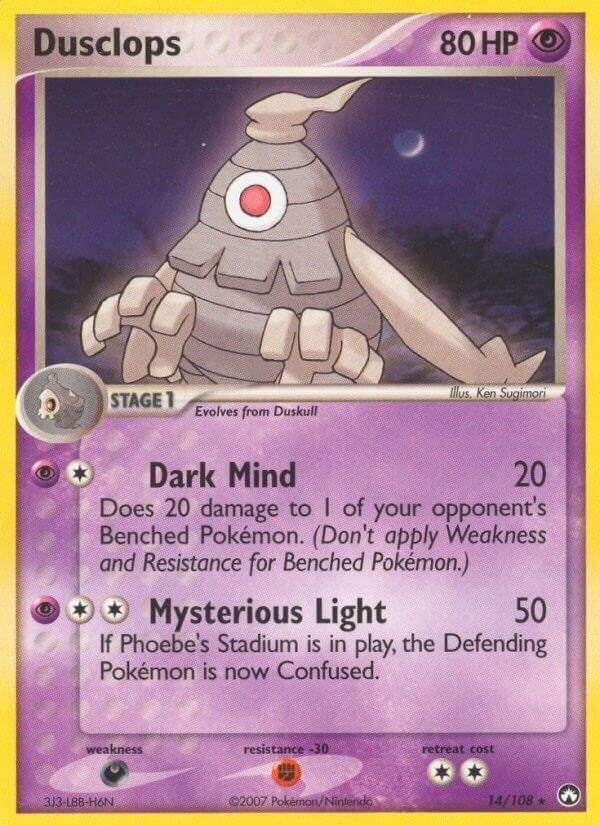 Image for Dusclops (Power Keepers) (14/108) - Pokemon