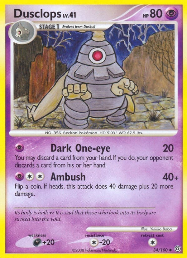 Image for Dusclops (34) (Stormfront) (34/100) - Pokemon