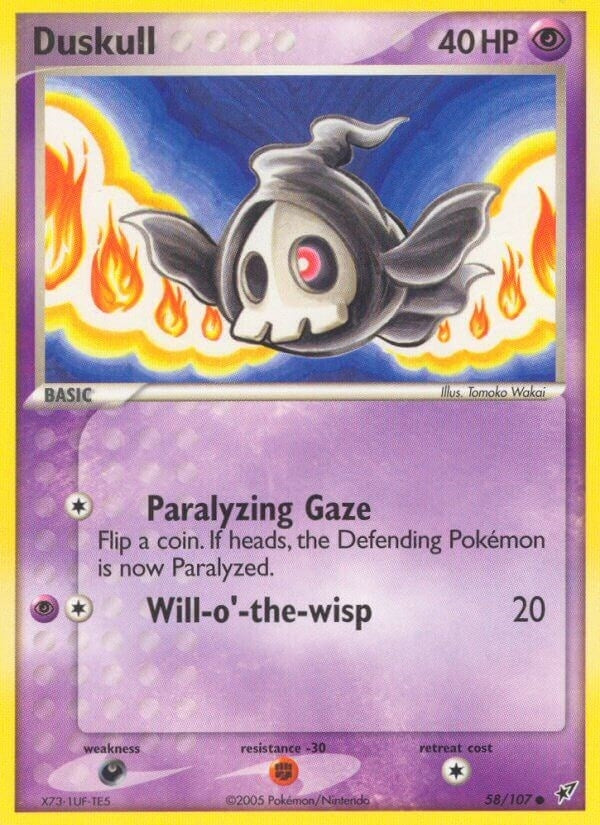Image for Duskull (Deoxys) (58/107) - Pokemon