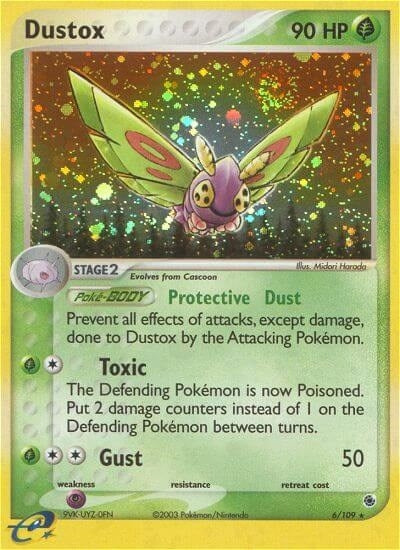 Image for Dustox (Ruby and Sapphire) (6/109) - Pokemon