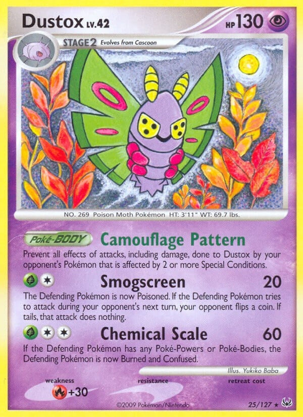 Image for Dustox (Platinum) (25/127) - Pokemon