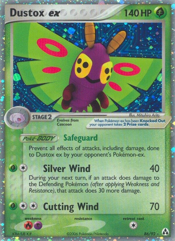 Image for Dustox ex (Legend Maker) (86/92) - Pokemon
