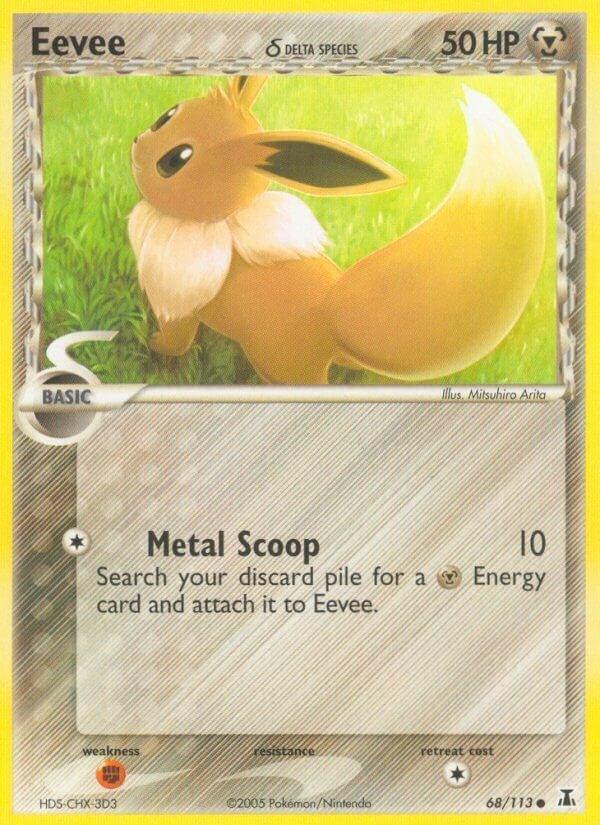 Image for Eevee (Delta Species) (68/113) - Pokemon