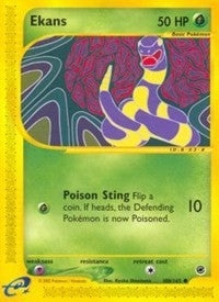 Image for Ekans (Expedition) (108/165) - Pokemon