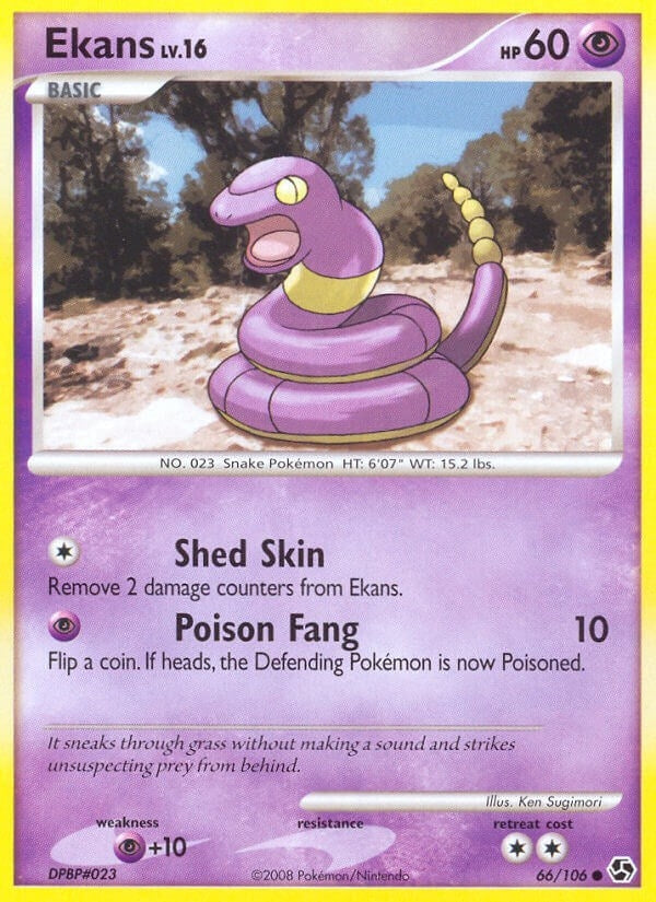 Image for Ekans (Great Encounters) (66/106) - Pokemon