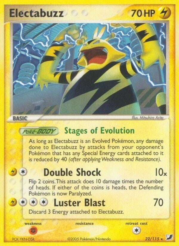 Image for Electabuzz (Unseen Forces) (22/115) - Pokemon