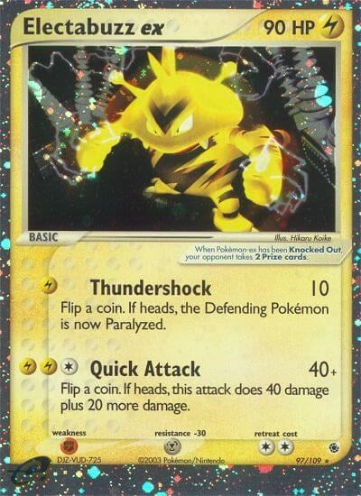 Image for Electabuzz ex (Ruby and Sapphire) (97/109) - Pokemon