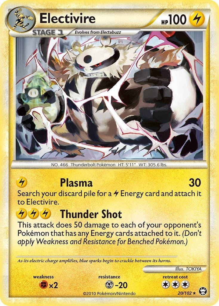 Image for Electivire (Triumphant) (20/102) - Pokemon