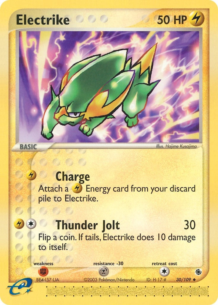 Image for Electrike (Ruby and Sapphire) (30/109) - Pokemon