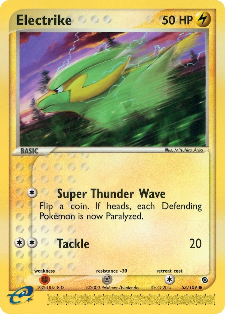 Image for Electrike (Ruby and Sapphire) (53/109) - Pokemon