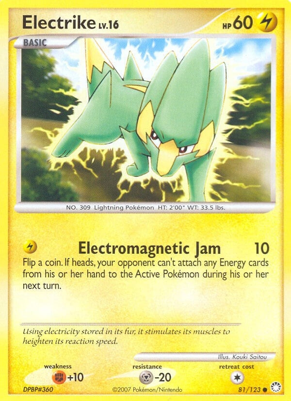Image for Electrike (Mysterious Treasures) (81/123) - Pokemon