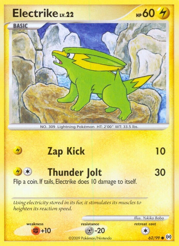 Image for Electrike (62) (Arceus) (62/99) - Pokemon