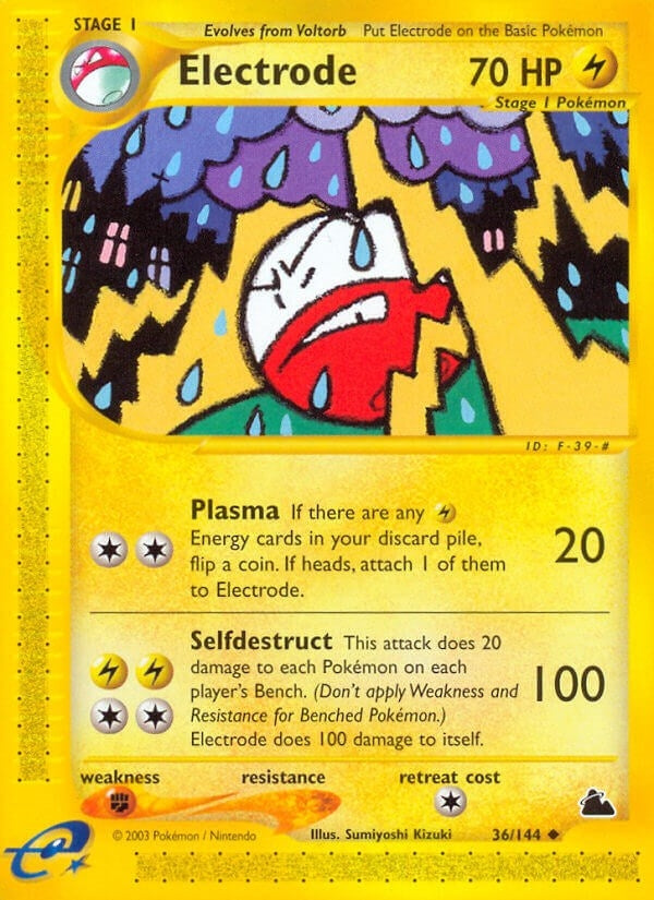 Image for Electrode (Skyridge) (036/144) - Pokemon