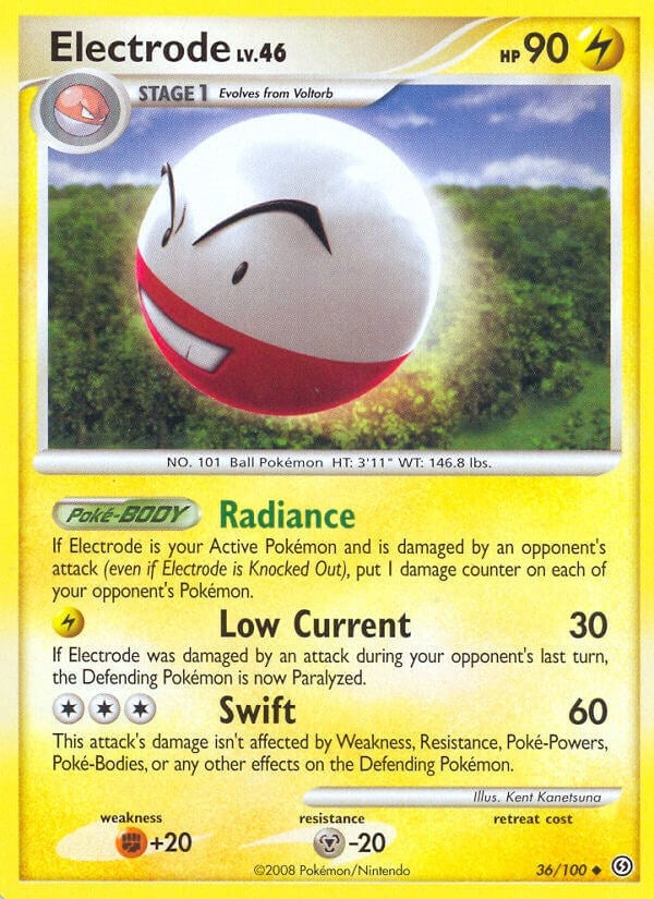 Image for Electrode (36) (Stormfront) (36/100) - Pokemon