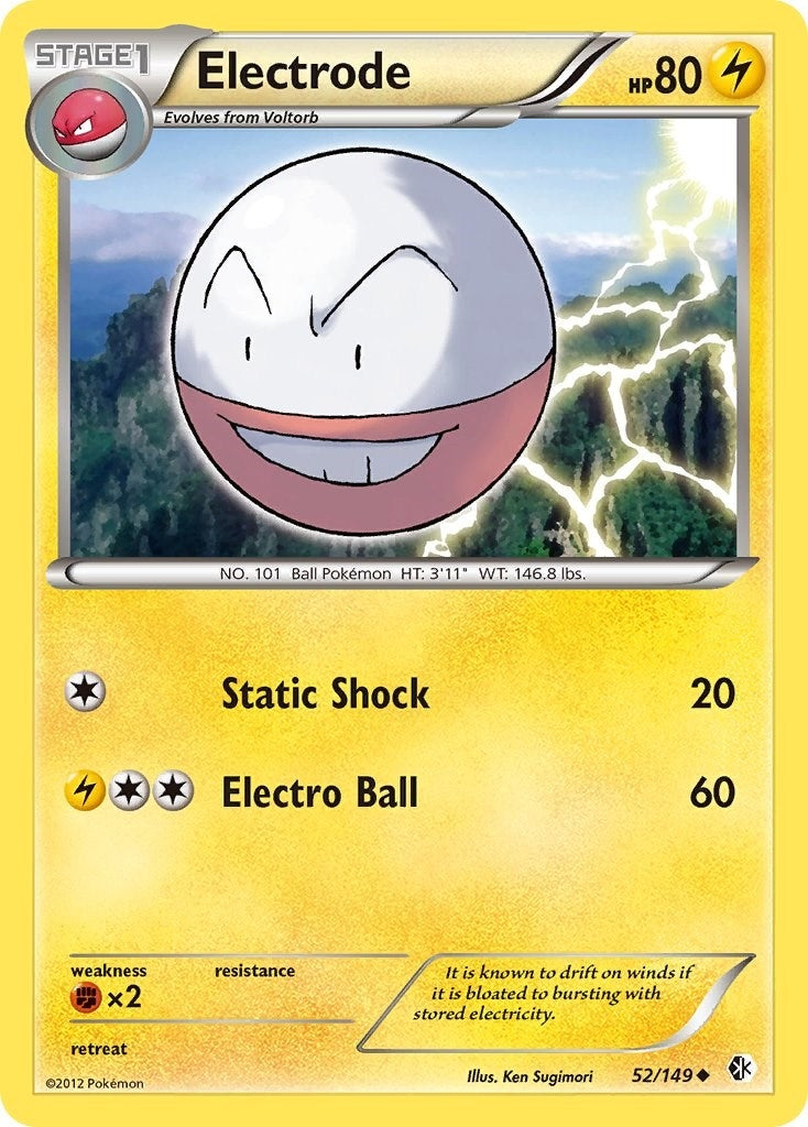 Image for Electrode (Boundaries Crossed) (52/149) - Pokemon
