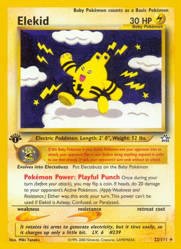 Image for Elekid (Neo Genesis) (022/111) - Pokemon