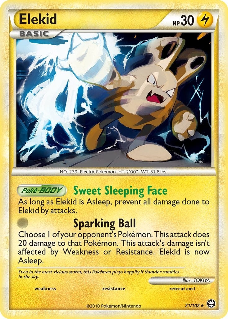 Image for Elekid (Triumphant) (21/102) - Pokemon