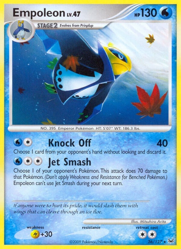Image for Empoleon (Platinum) (26/127) - Pokemon