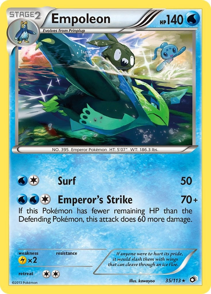 Image for Empoleon (Legendary Treasures) (35/113) - Pokemon