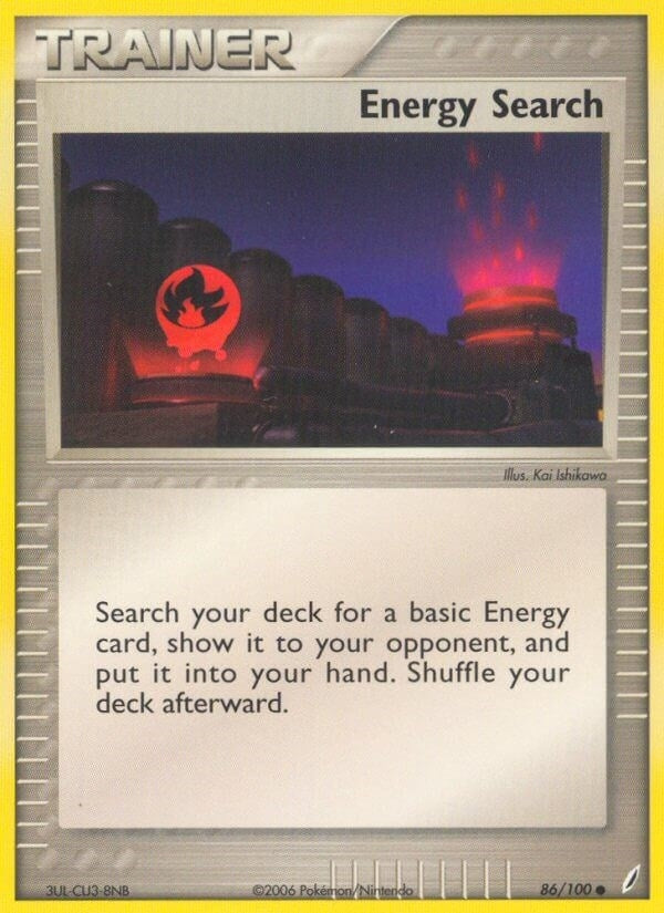 Image for Energy Search (Crystal Guardians) (86/100) - Pokemon