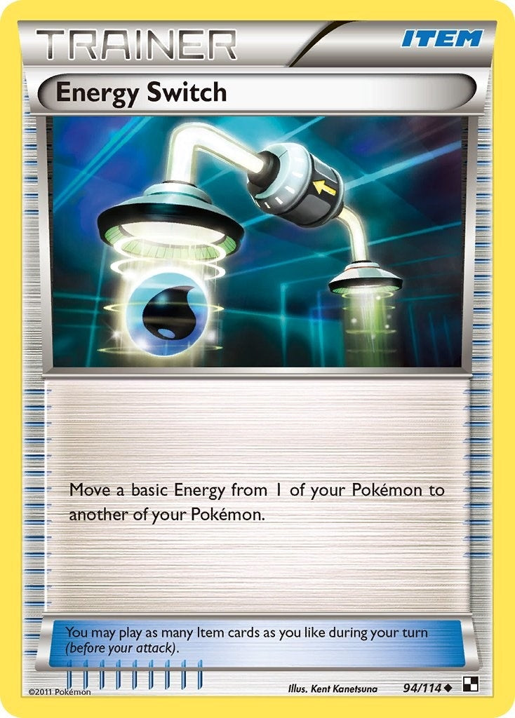 Image for Energy Switch (Black and White) (94/114) - Pokemon
