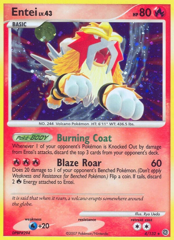 Image for Entei (Secret Wonders) (4/132) - Pokemon