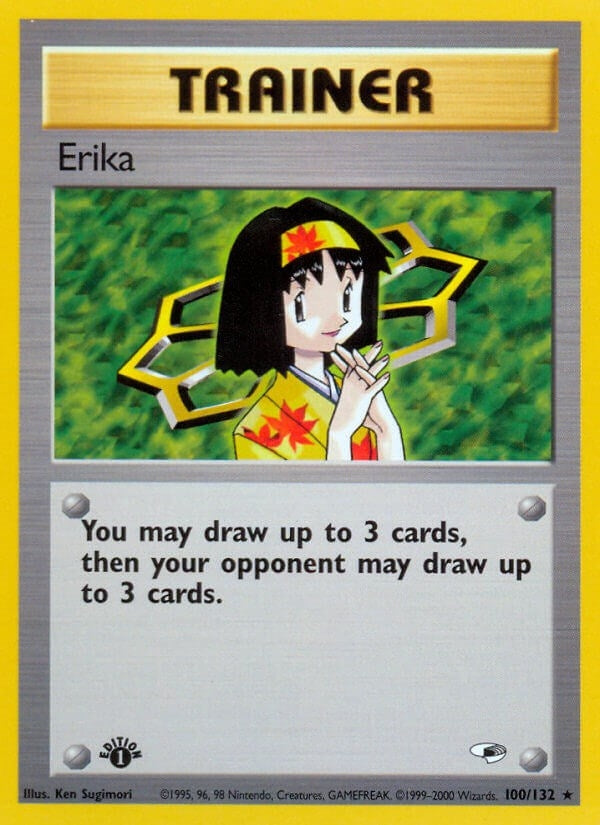 Image for Erika (100) (Gym Heroes) (100/132) - Pokemon