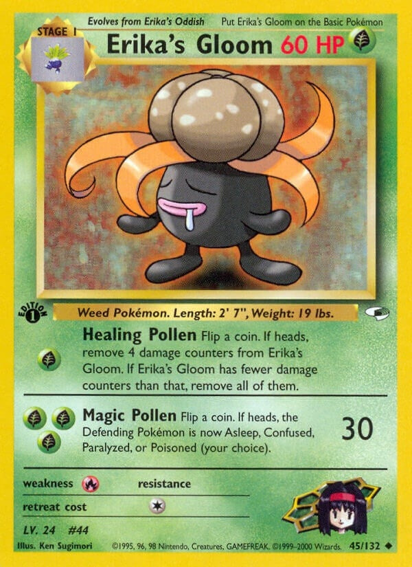 Image for Erika's Gloom (45) (Gym Heroes) (045/132) - Pokemon
