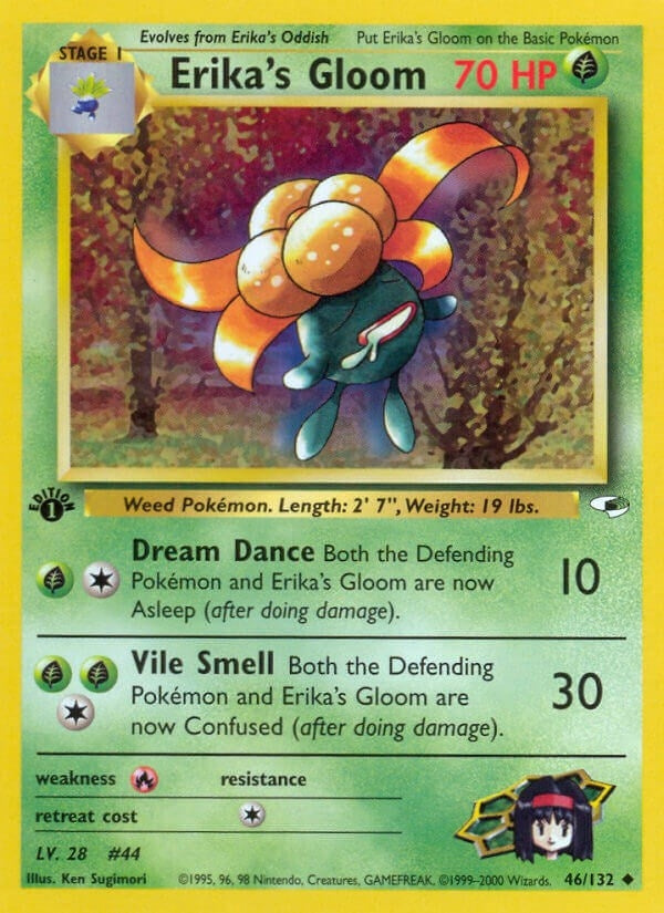 Image for Erika's Gloom (46) (Gym Heroes) (046/132) - Pokemon