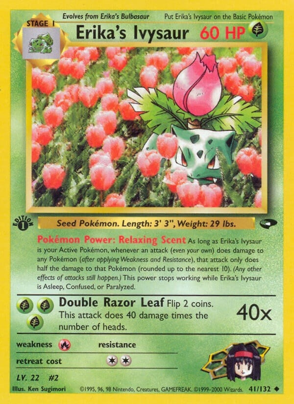 Image for Erika's Ivysaur (Gym Challenge) (041/132) - Pokemon