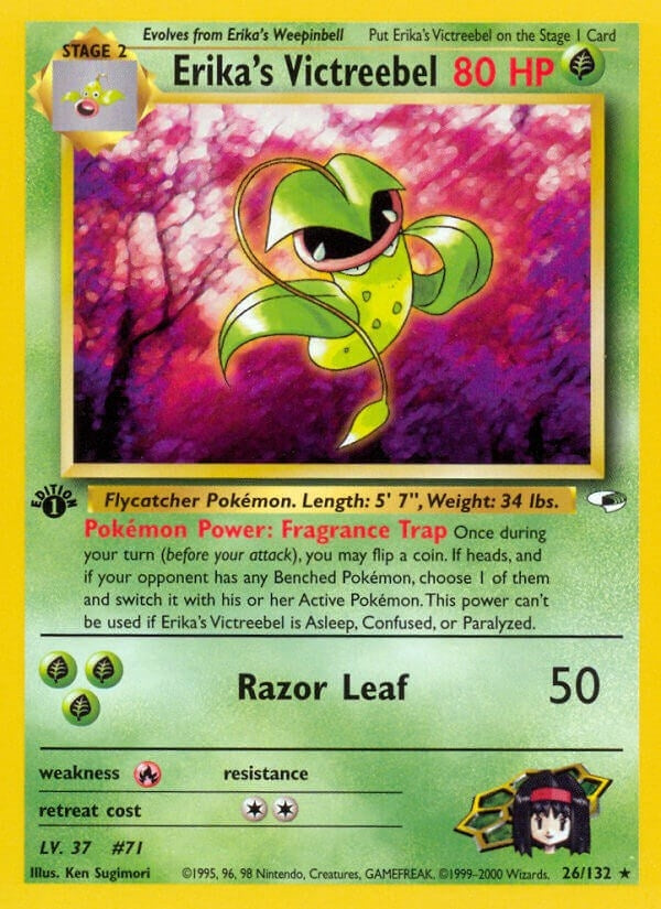 Image for Erika's Victreebel (Gym Heroes) (026/132) - Pokemon