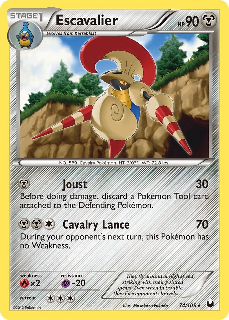 Image for Escavalier (Dark Explorers) (74/108) - Pokemon