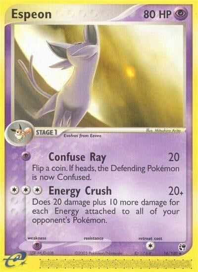 Image for Espeon (Sandstorm) (16/100) - Pokemon
