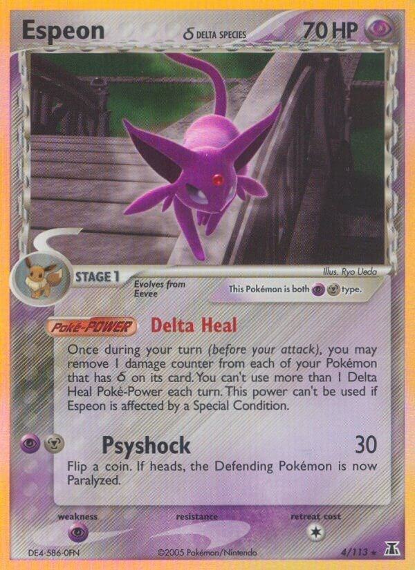 Image for Espeon (Delta Species) (Delta Species) (4/113) - Pokemon