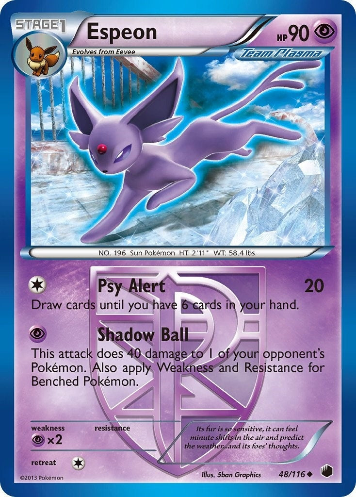 Image for Espeon (Team Plasma) (Plasma Freeze) (48/116) - Pokemon
