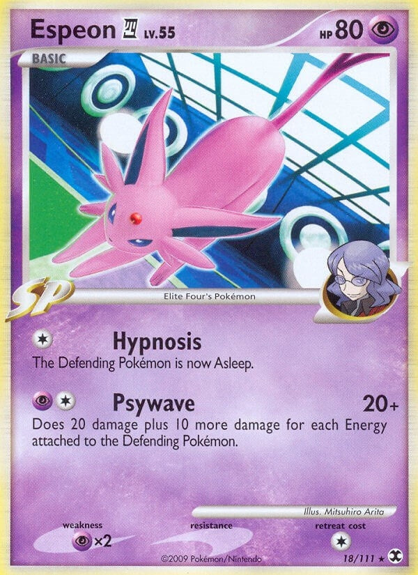 Image for Espeon E4 (Rising Rivals) (18/111) - Pokemon