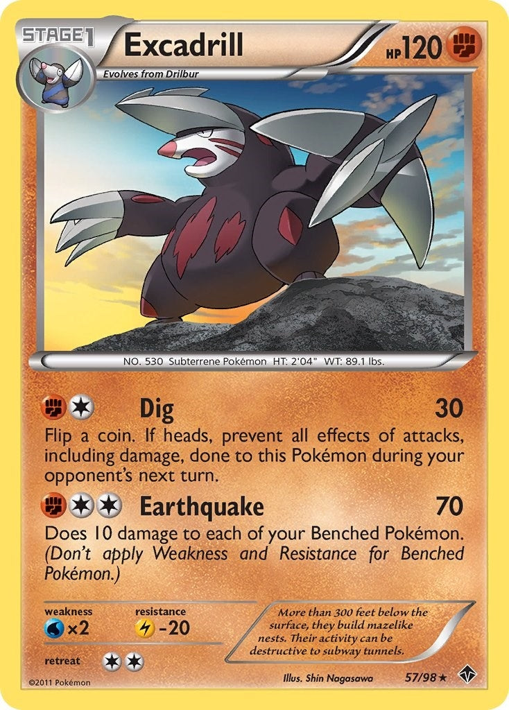 Image for Excadrill (57) (Emerging Powers) (57/98) - Pokemon
