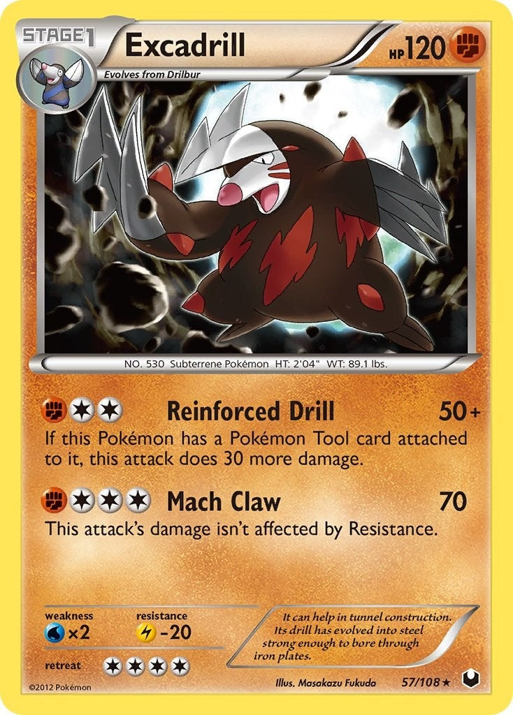 Image for Excadrill (57) (Dark Explorers) (57/108) - Pokemon