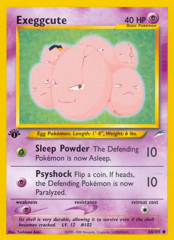 Image for Exeggcute (Neo Destiny) (064/105) - Pokemon