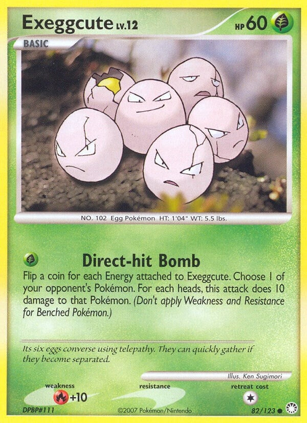 Image for Exeggcute (Mysterious Treasures) (82/123) - Pokemon