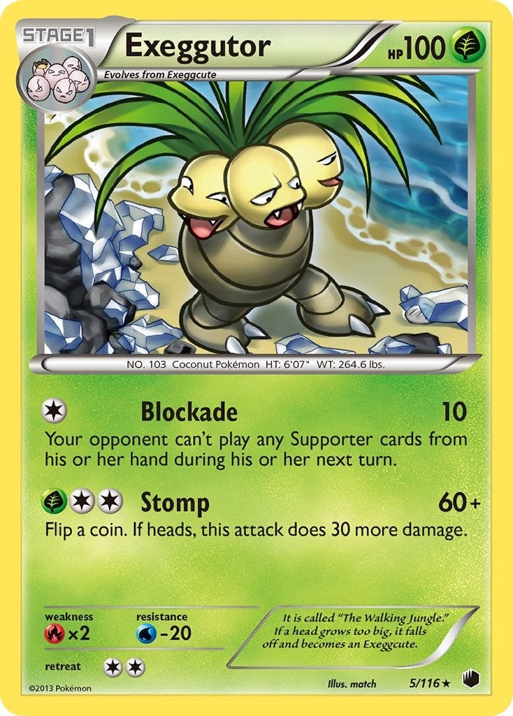 Image for Exeggutor (Plasma Freeze) (5/116) - Pokemon
