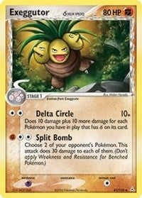 Image for Exeggutor (Delta Species) (Holon Phantoms) (41/110) - Pokemon