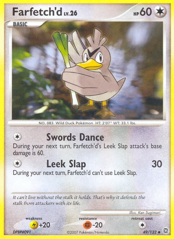 Image for Farfetch'd (Secret Wonders) (49/132) - Pokemon