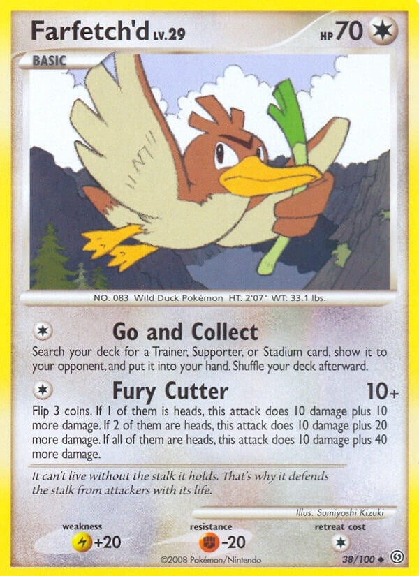 Image for Farfetch'd (Stormfront) (38/100) - Pokemon
